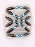 Majestic Turquoise  Hair Comb