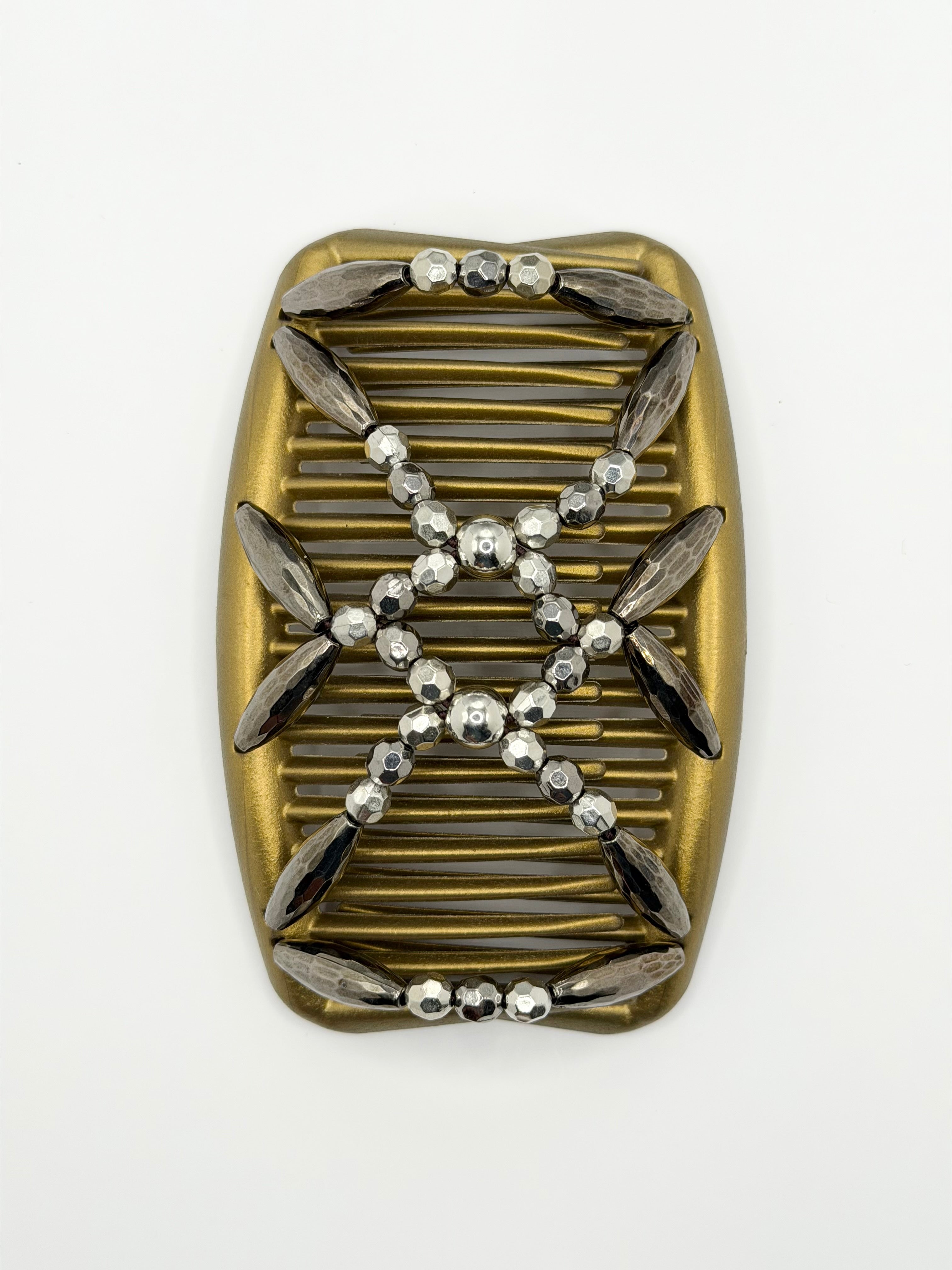 Majestic Charcoal Gold Comb