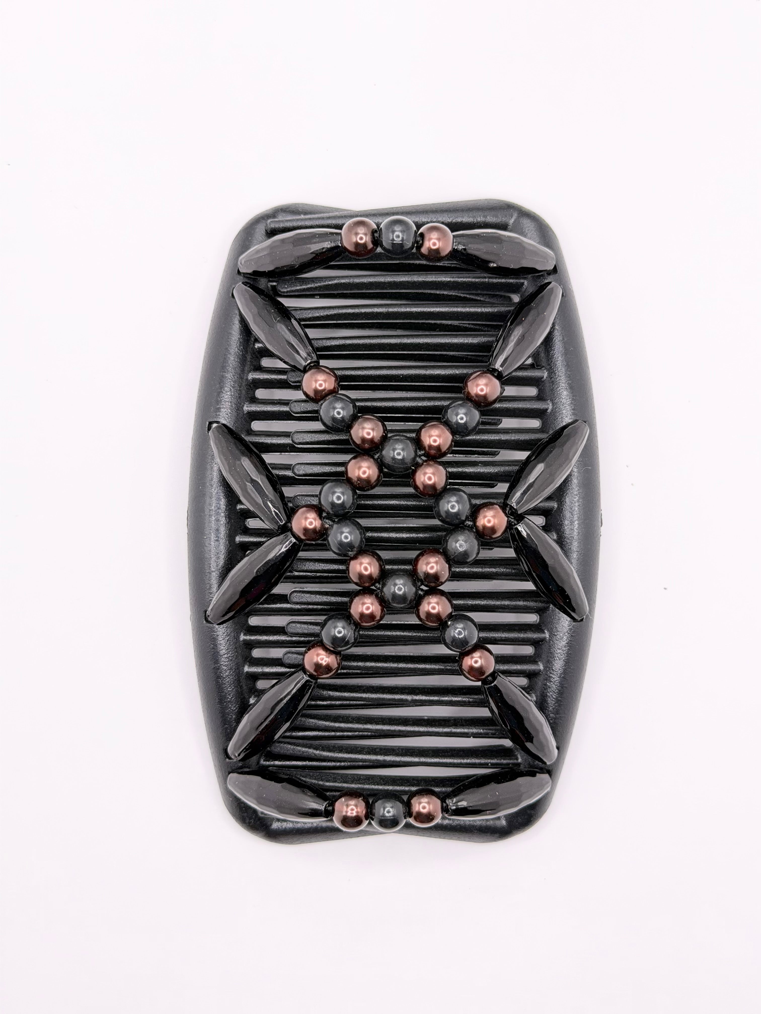 Majestic Brown Pearl Black Comb