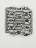 Diamond Sky Stainless Steel Hair Comb