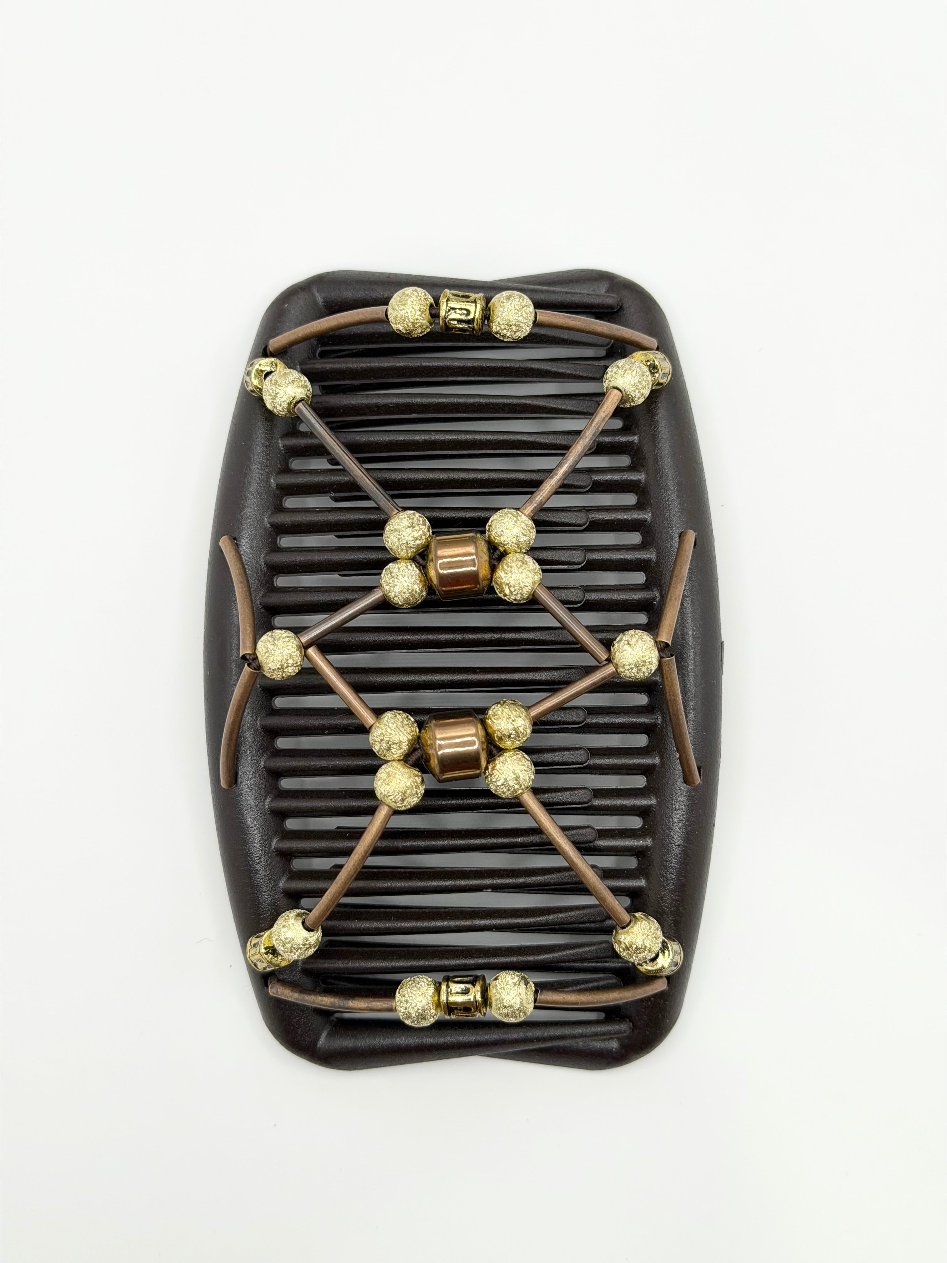 Tuby Bronze/Gold  Brown Comb
