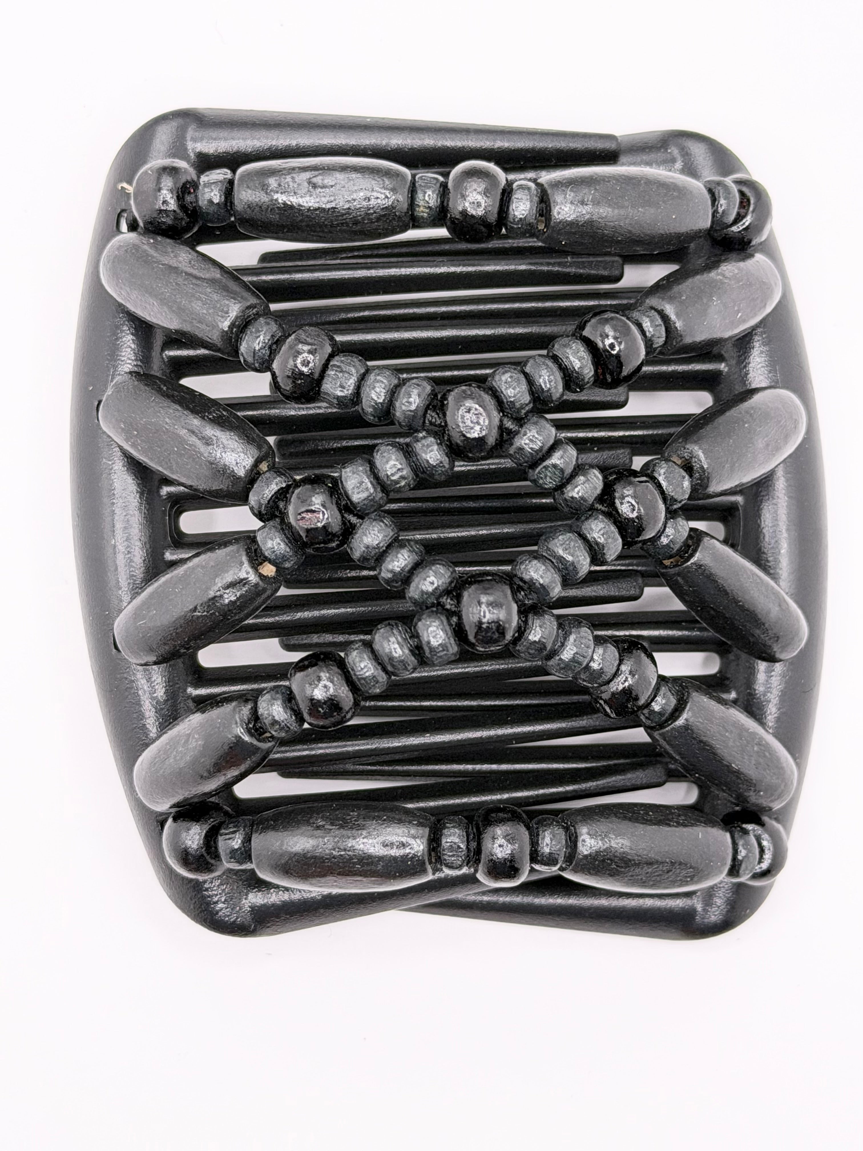 Wood Black Black Comb