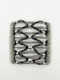 Charcoal Stainless Steel Hair Comb
