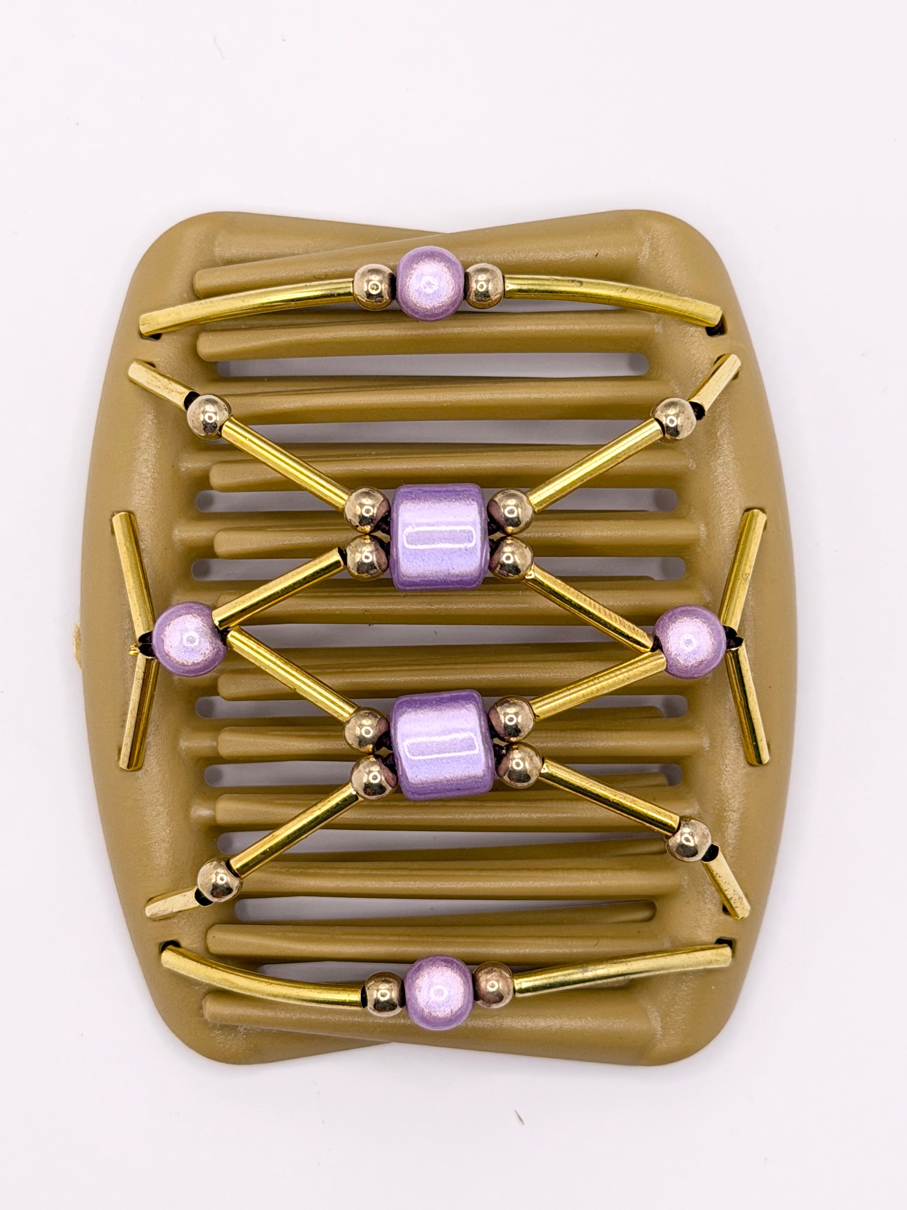 Tuby Gold Lilac Drum Tan Comb