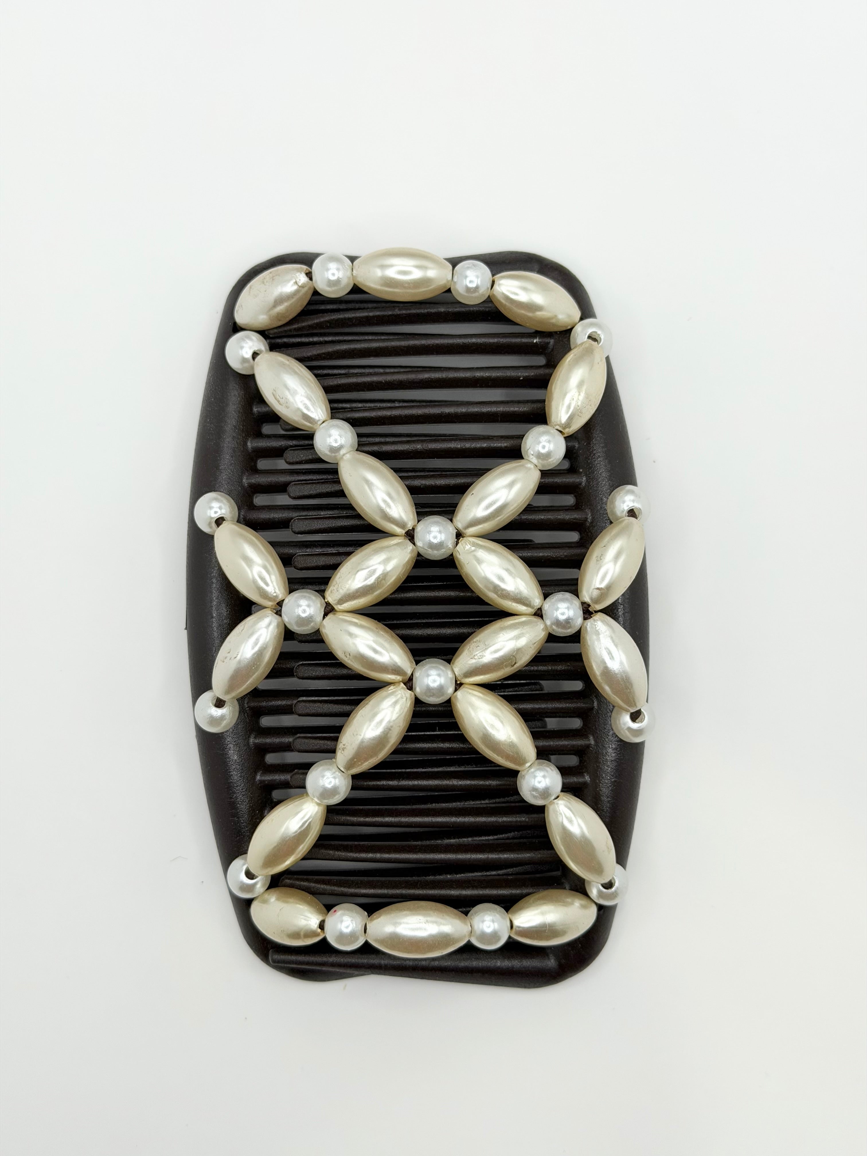 Pearl Ivory Brown Comb