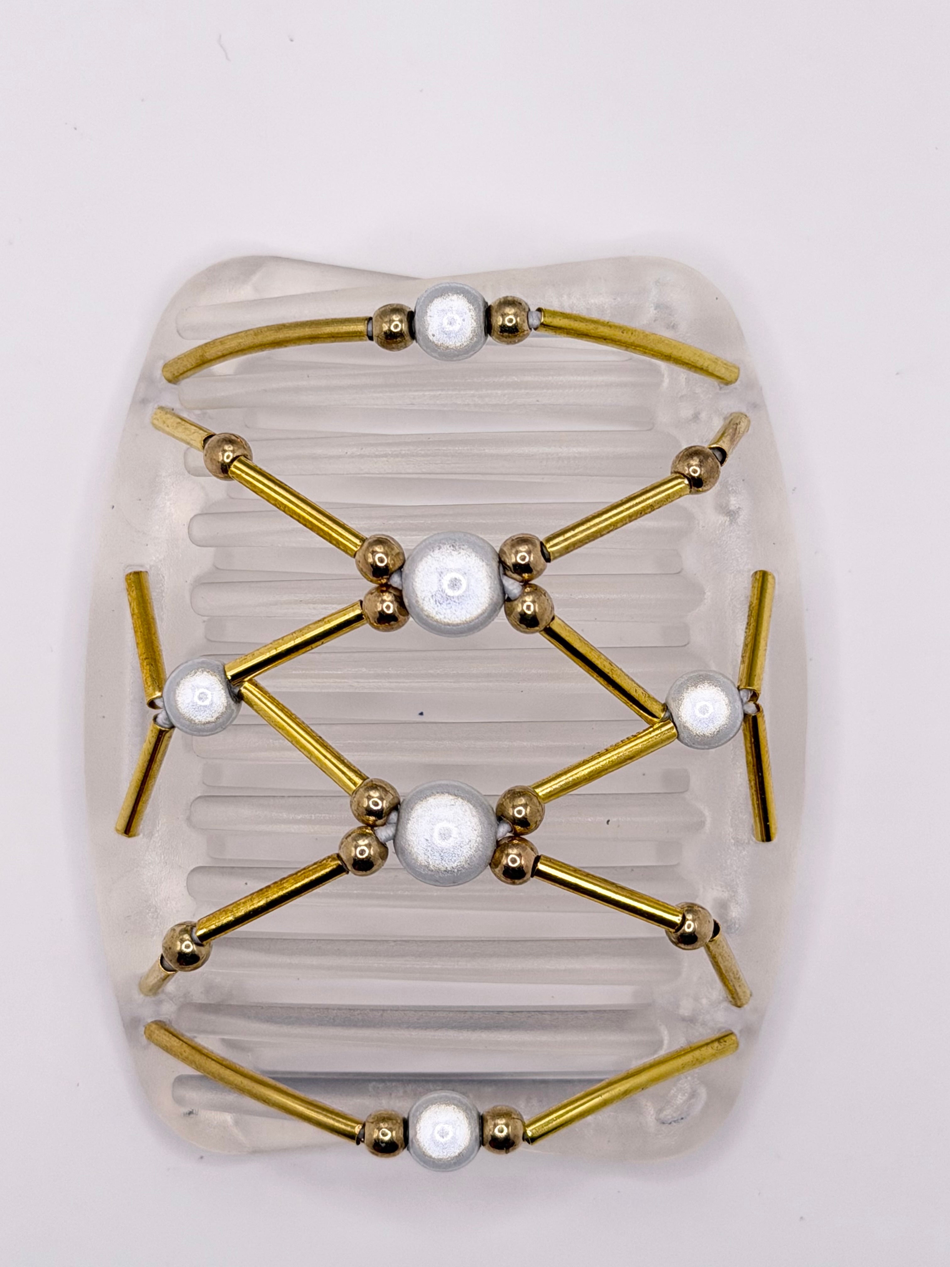 Tuby Gold and White Pearl.
