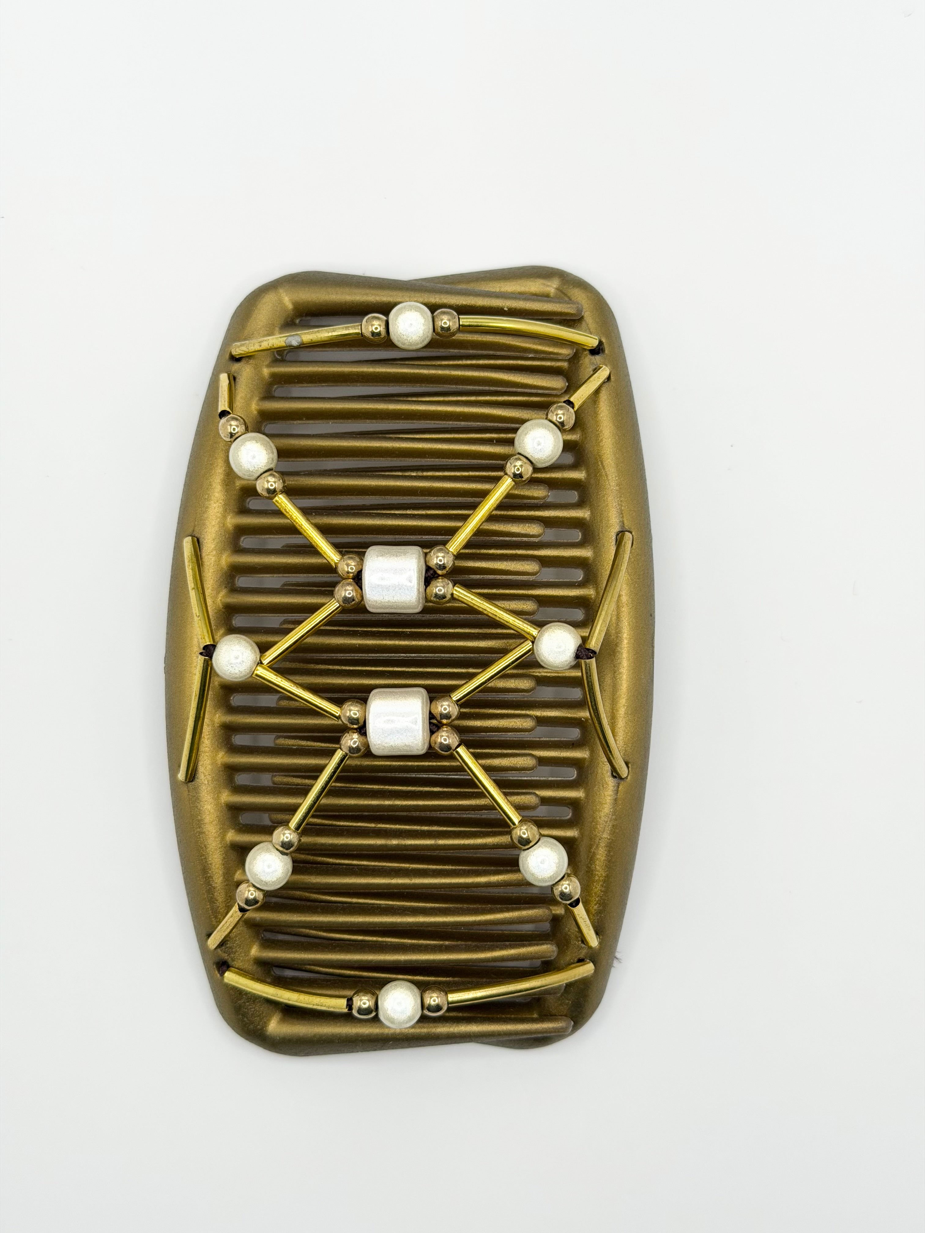 Tuby Gold White Drum Gold Comb