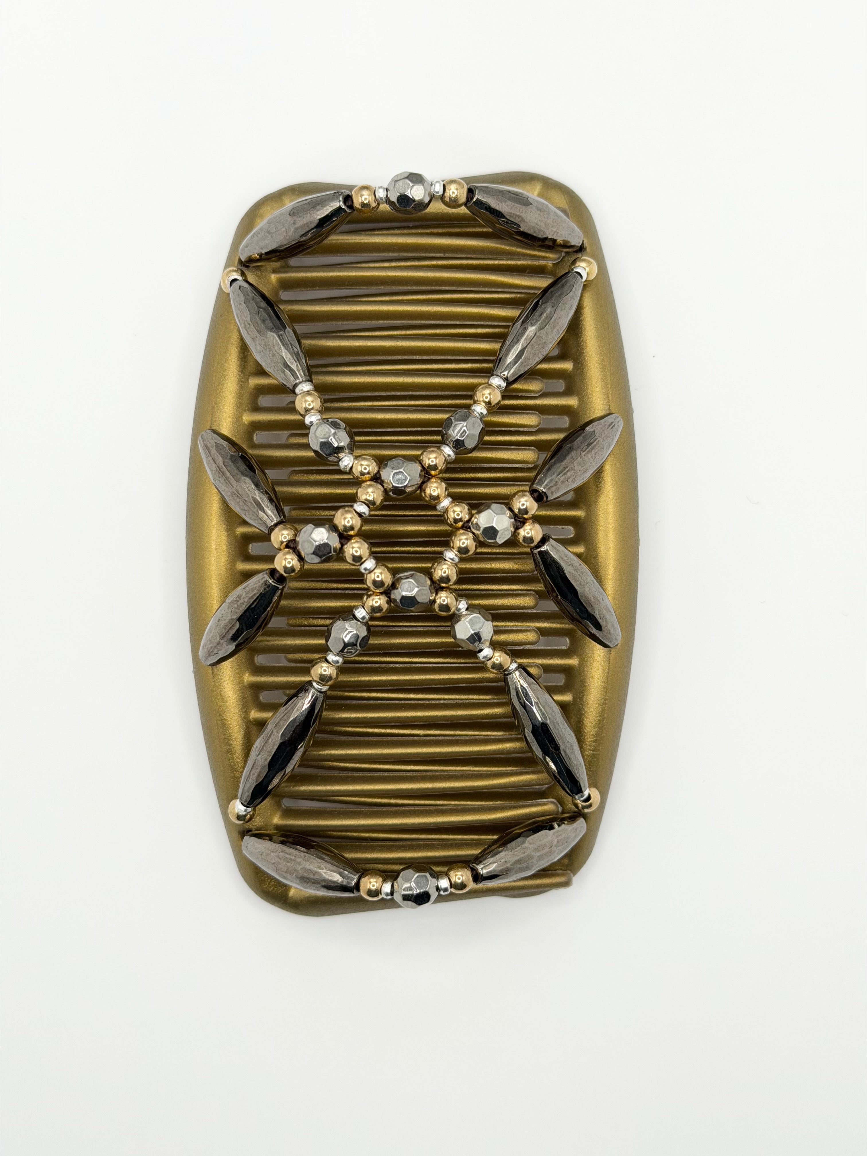 Majestic Charcoal Gold Comb