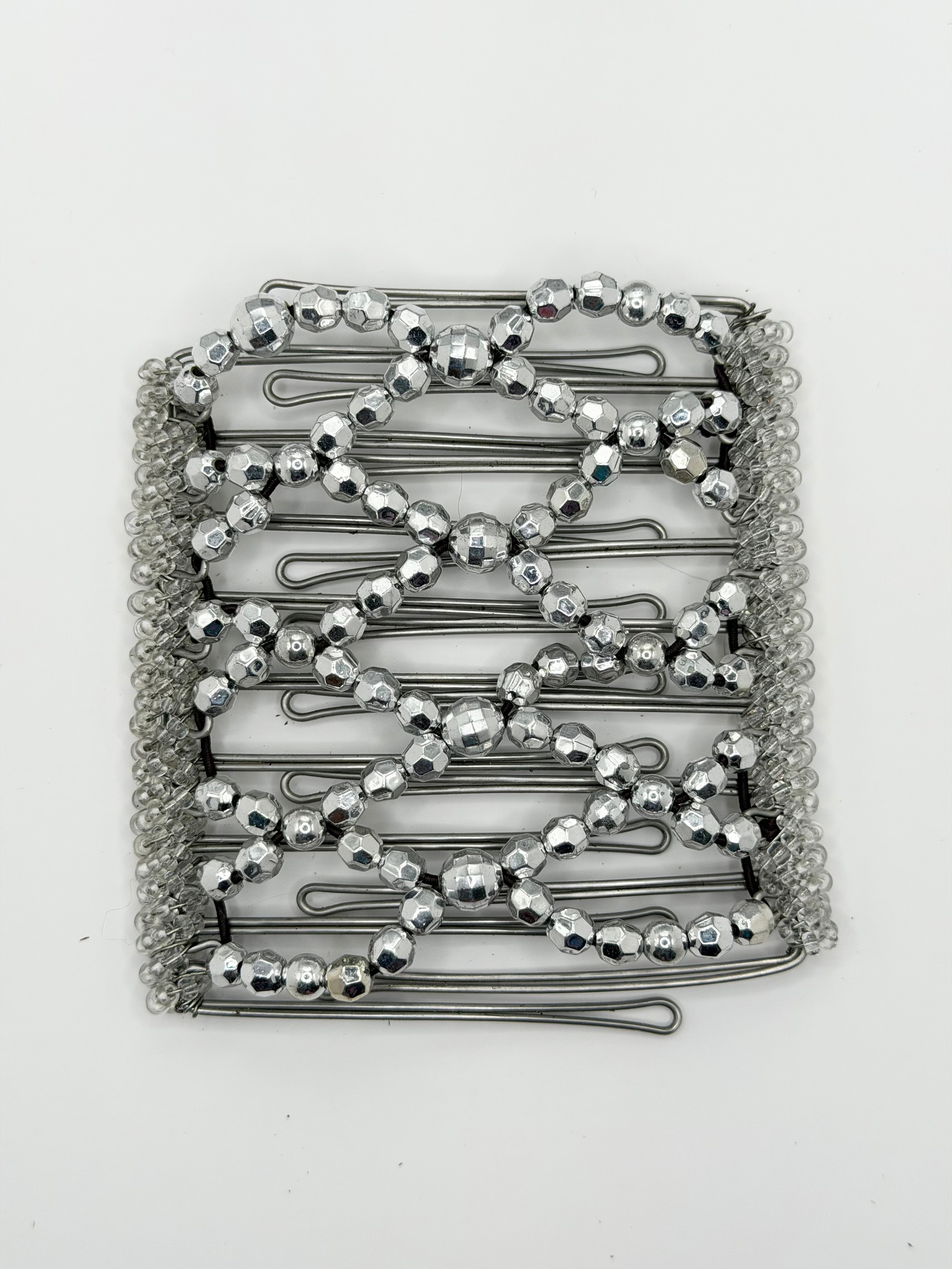 Silver Star Stainless Steel Hair Comb