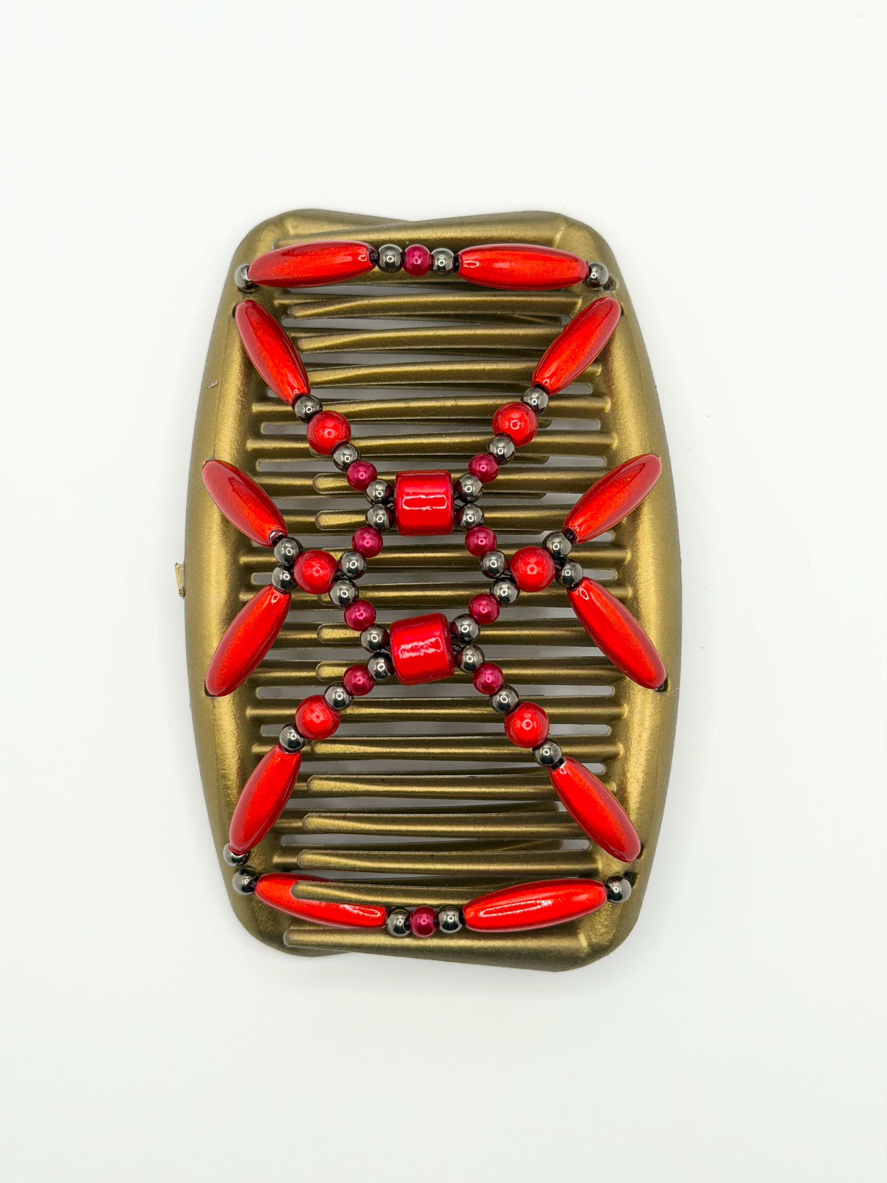 Miracle Red Charcoal Gold Comb