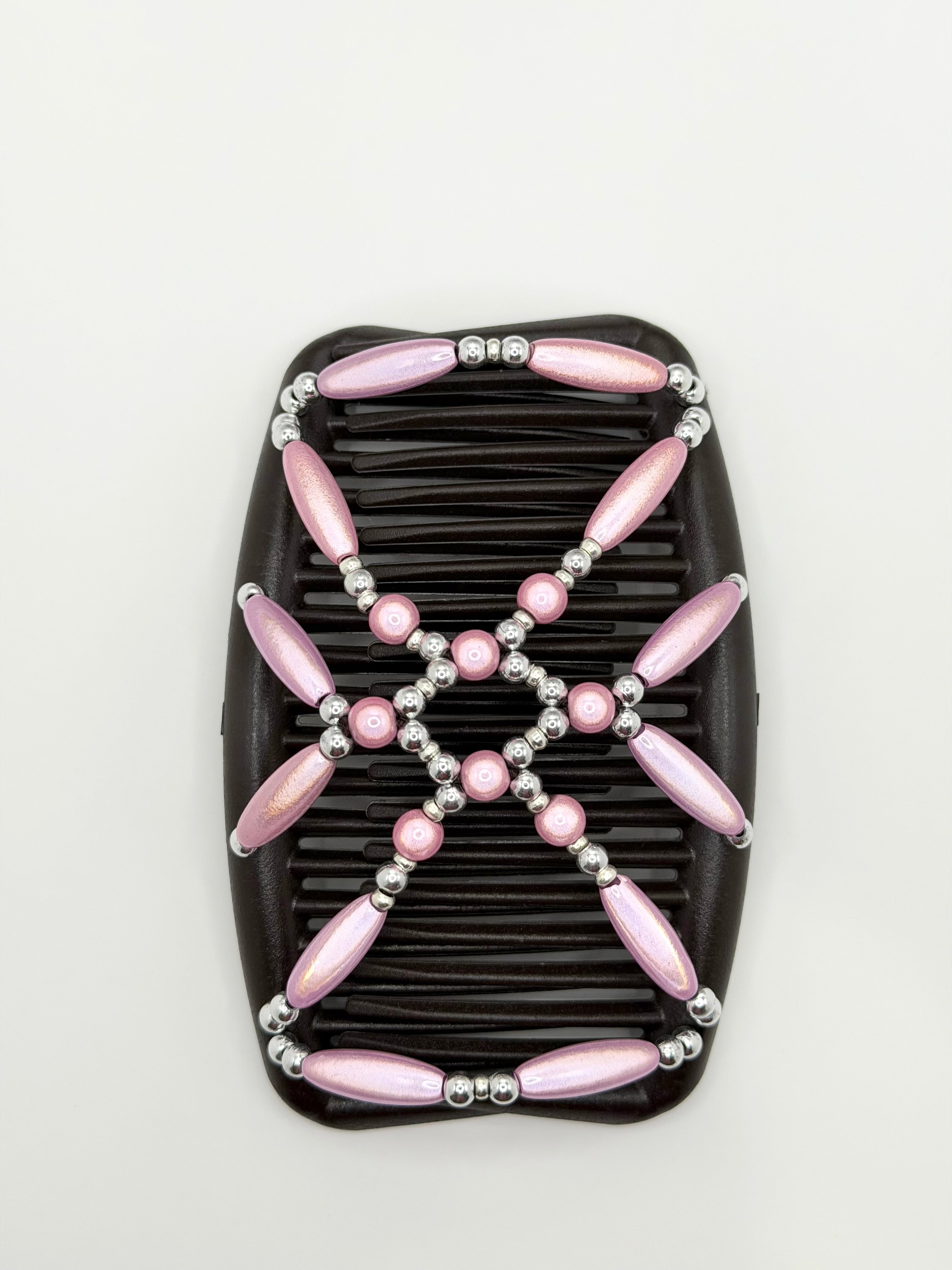 Miracle Lilac and Silver Brown Comb