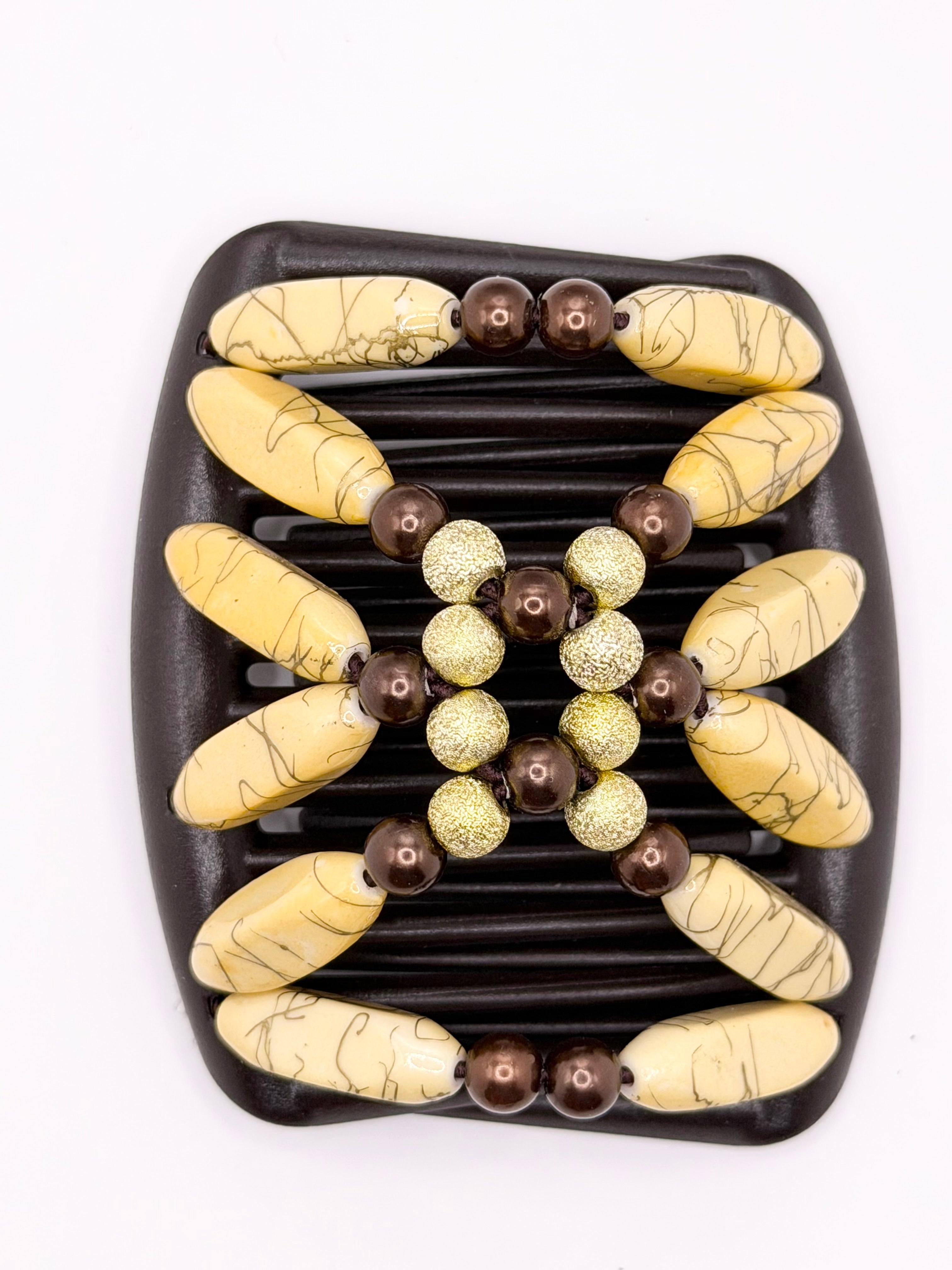 Salvadore Cream Bronze Brown Comb