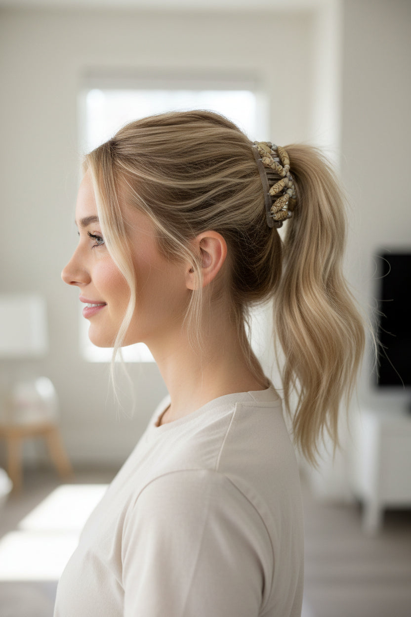 Salvadore White Hair Comb