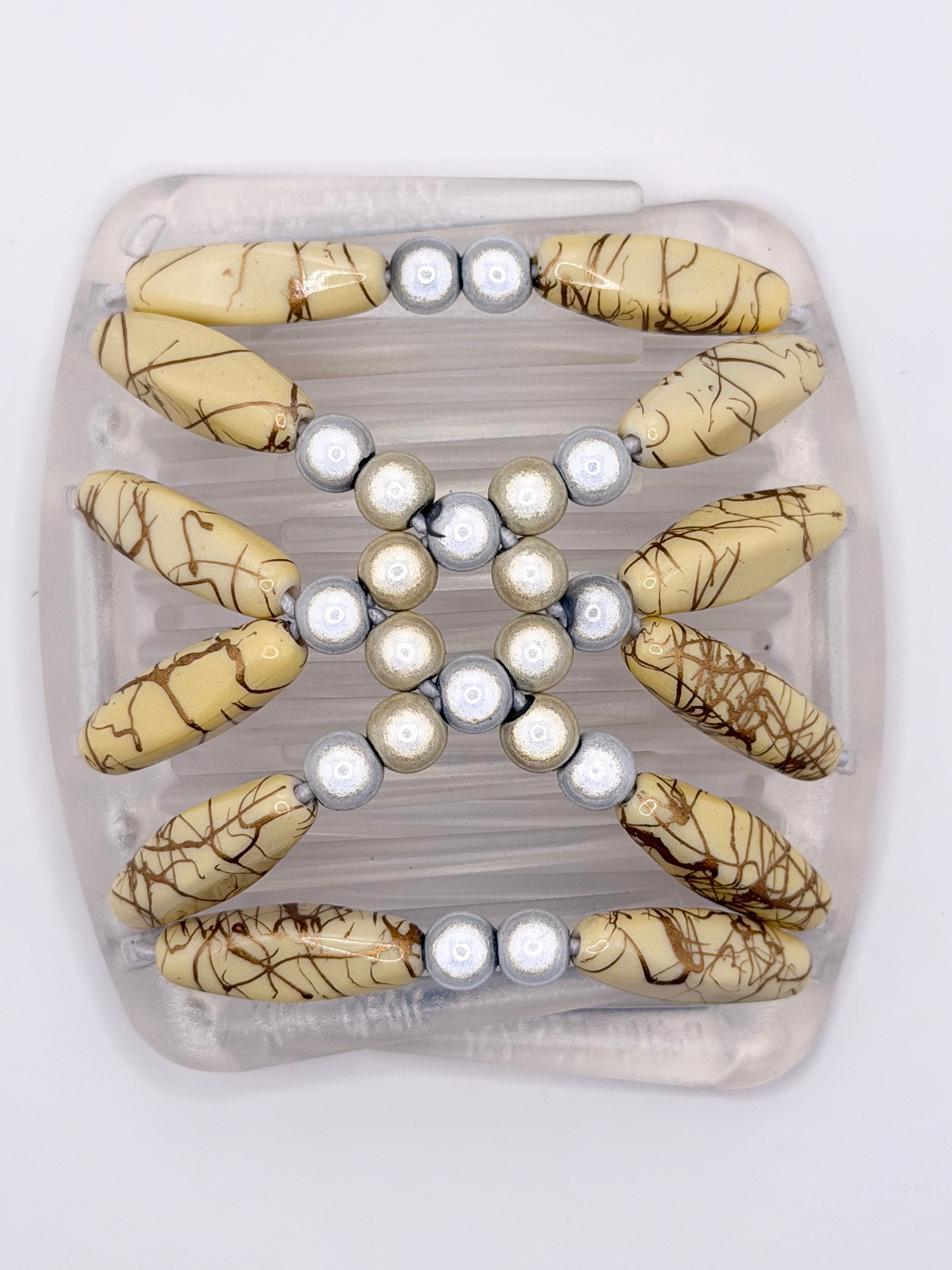 Salvadore White Clear Comb