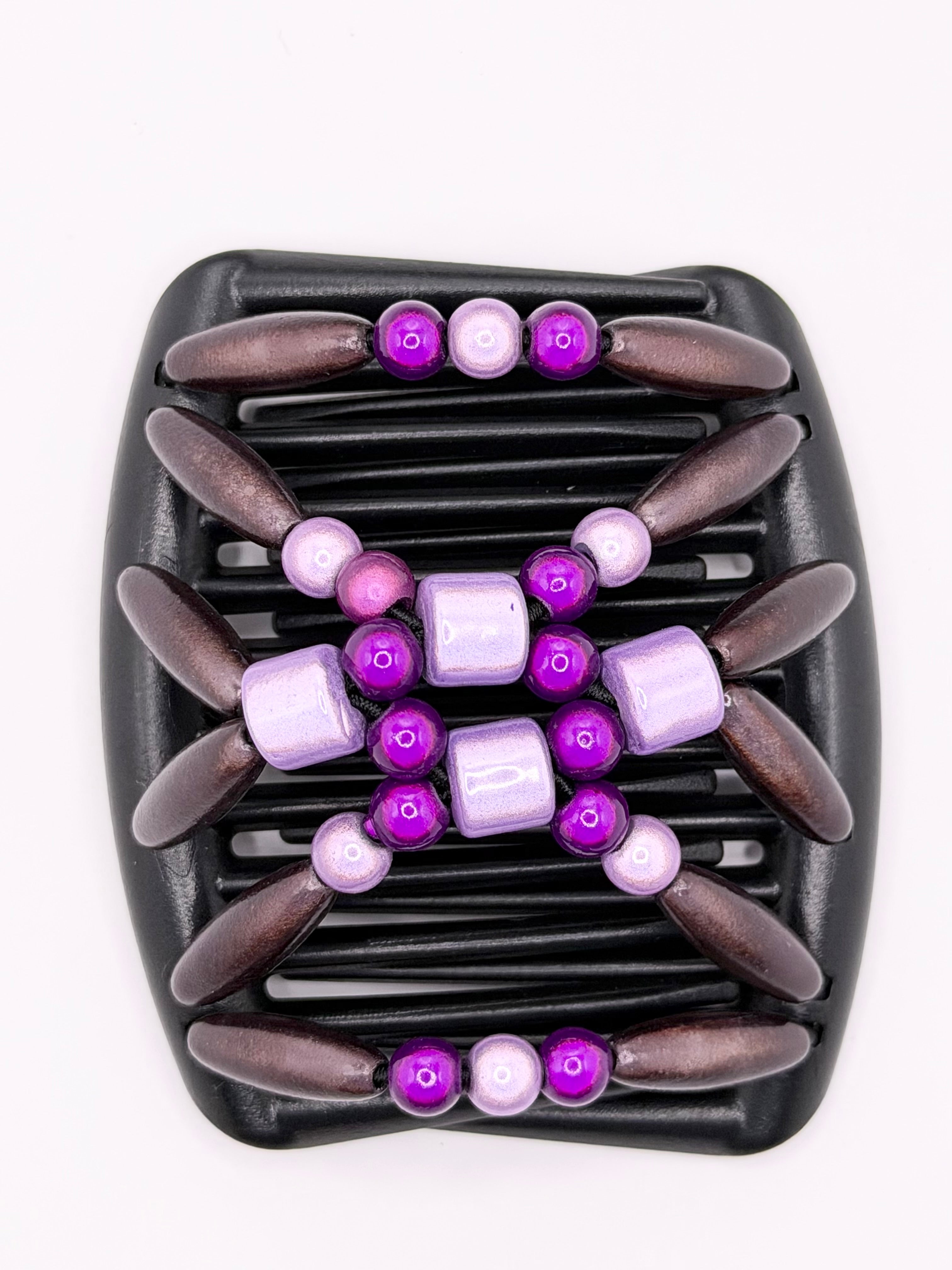 Lavender Purple Black Comb
