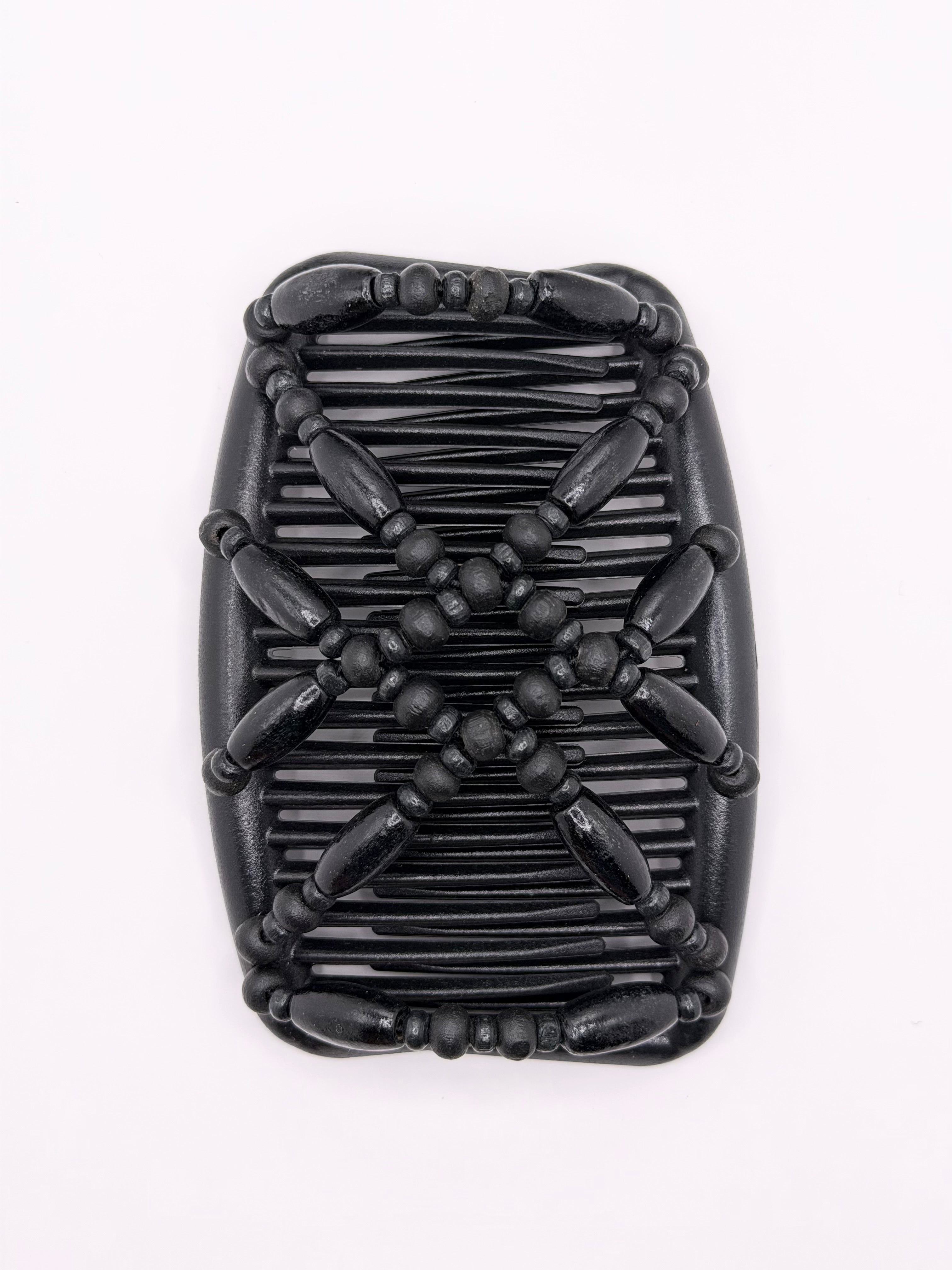 Wood Black Hair Comb