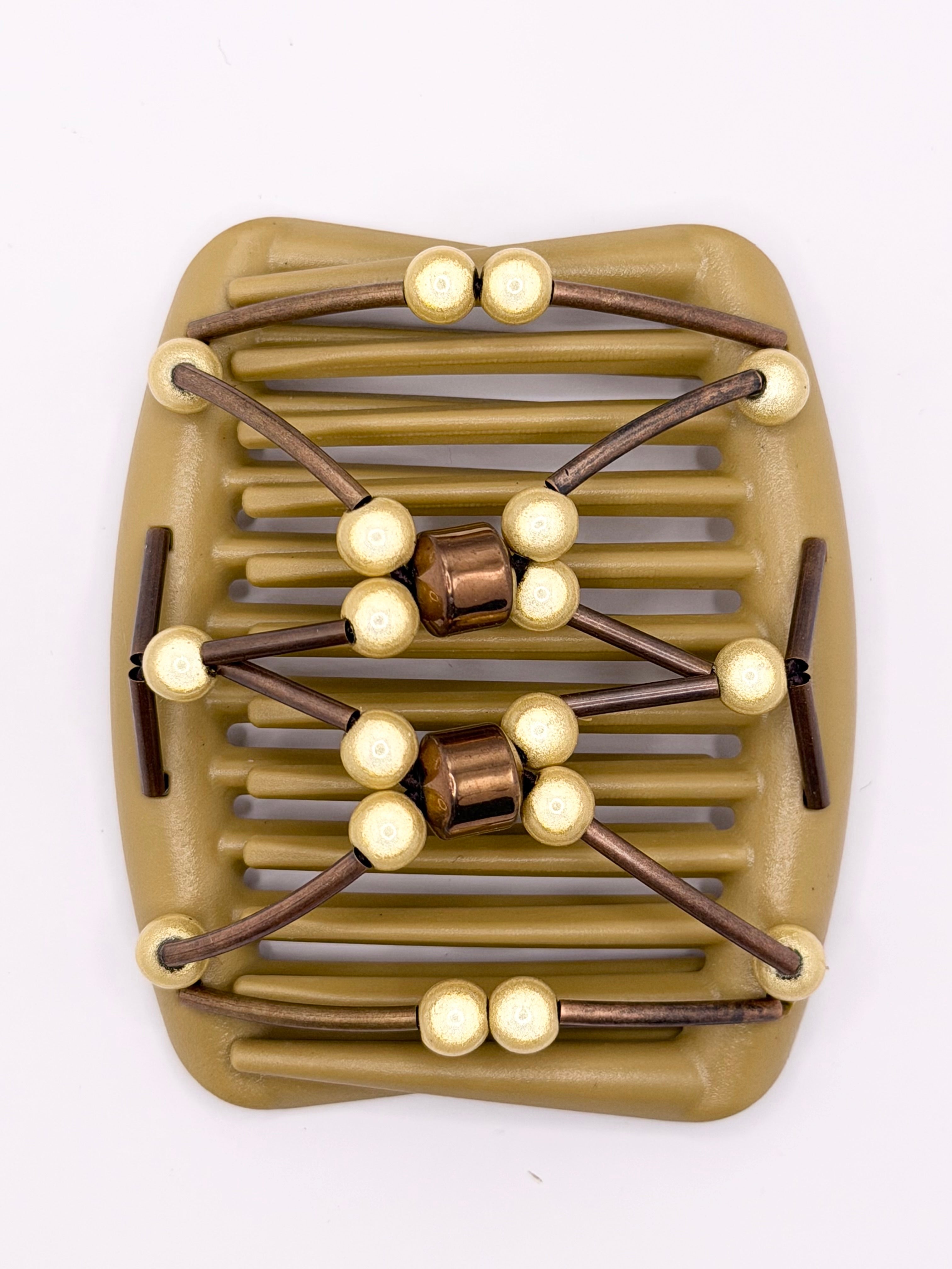 Tuby Bronze and Pearl Tan Comb