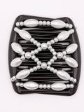 Pearl Brown Hair Comb