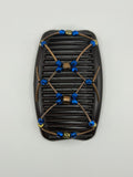 Tuby Bronze Royal Blue Hair Comb