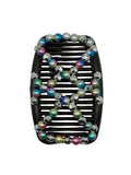 Pearl Multi Silver Hair Comb