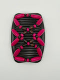 Wood Hot Pink Hair Comb