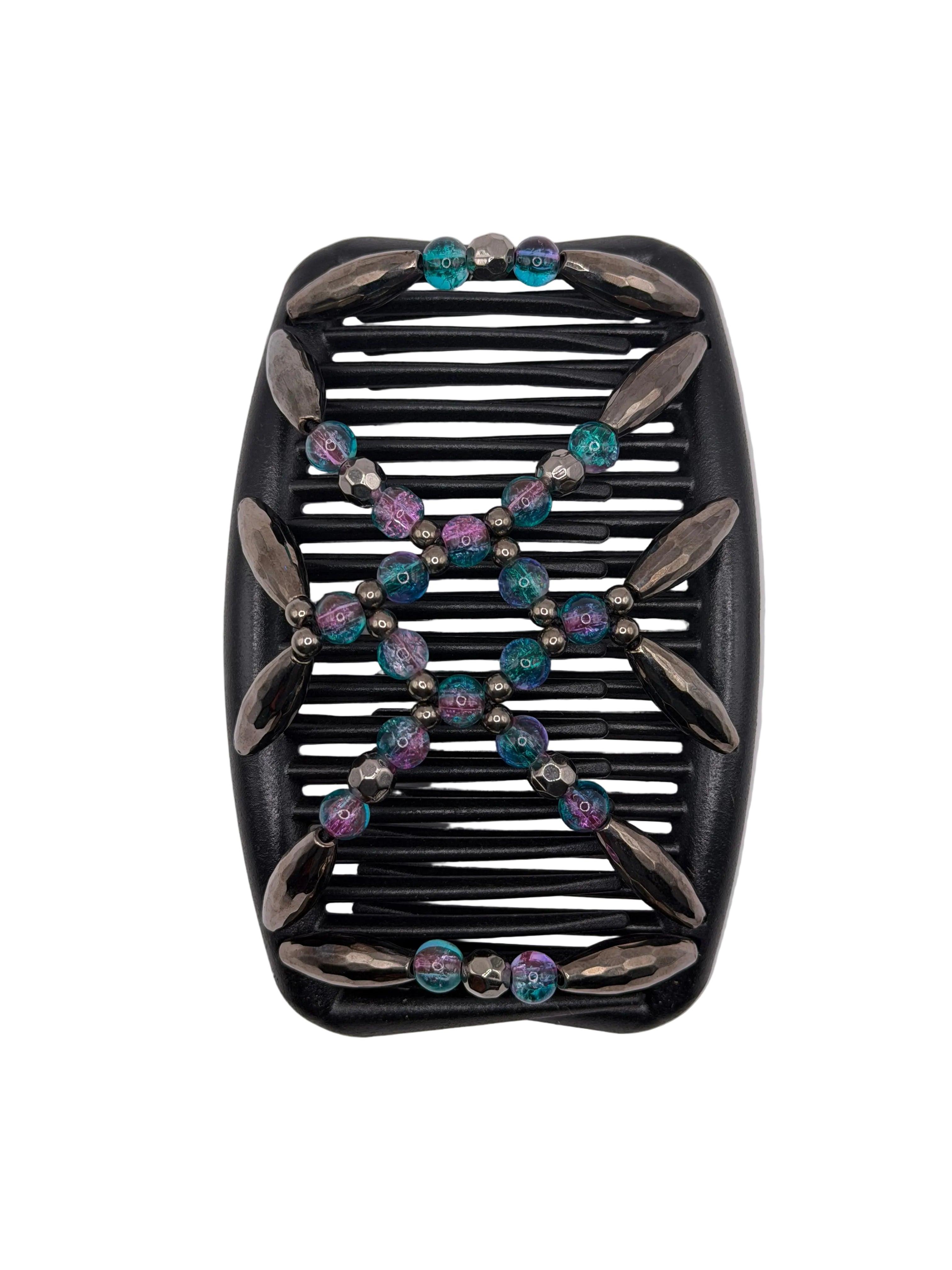 Majestic Charcoal & Turquoise