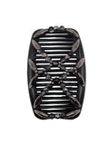 Majestic Charcoal Black & Silver