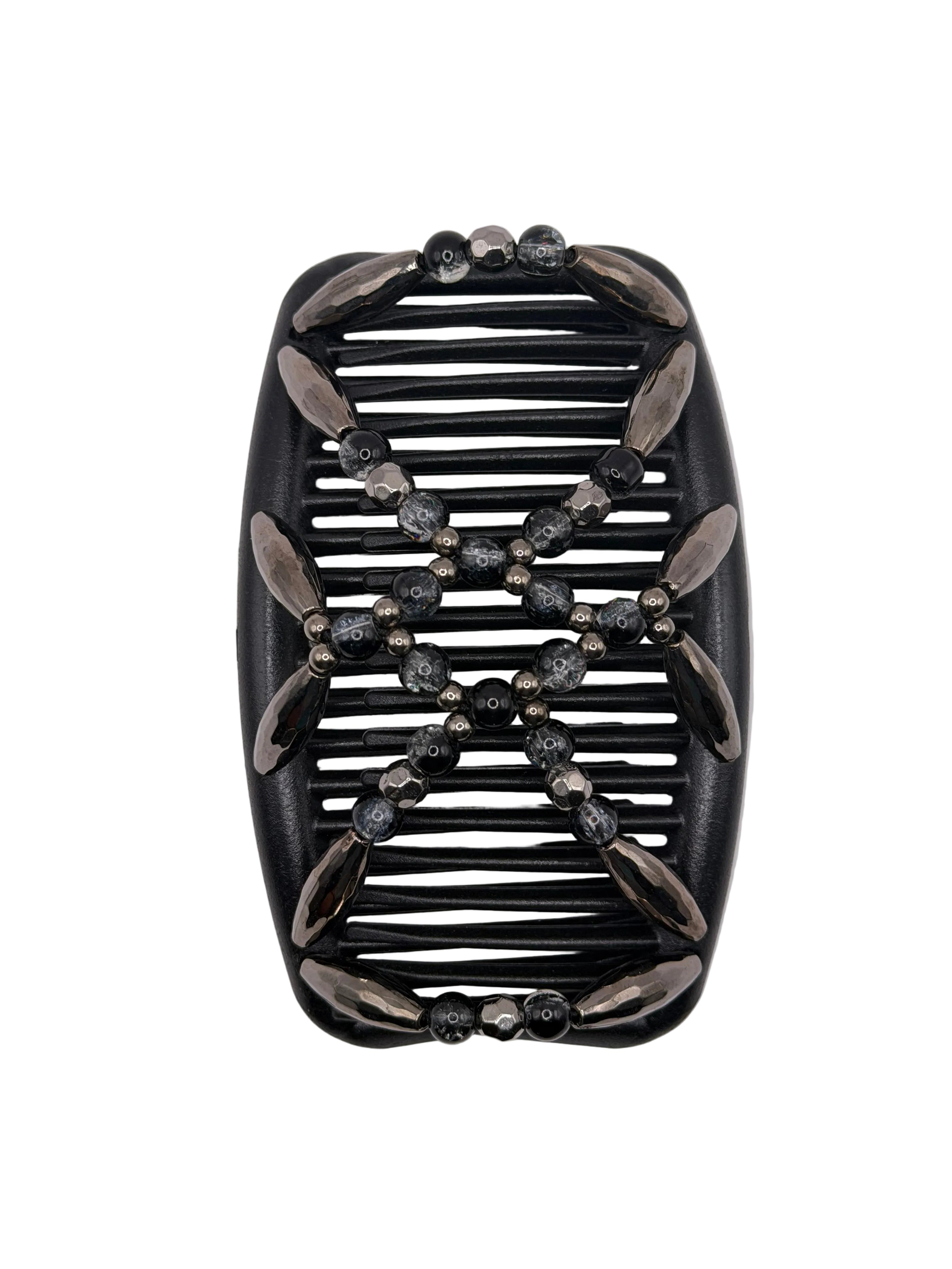 Majestic Charcoal Black & Silver